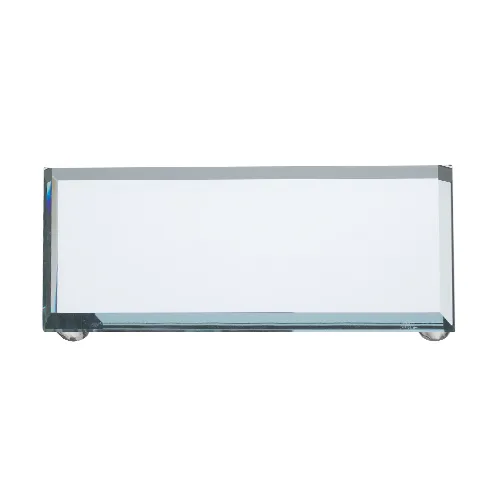 מגש קריסטל מהודר לפמוטים 18X10 ס"מ, UK49496, ארט יודאיקה