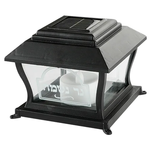 נר זכרון סולרי 10.5x14 ס"מ, UK46842, ארט יודאיקה