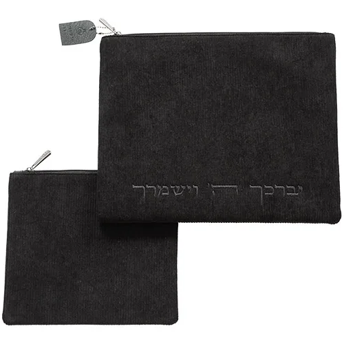 סט טלית תפילין קורדרוי "יברכך" 3629 ס"מ, UK67376, ארט יודאיקה