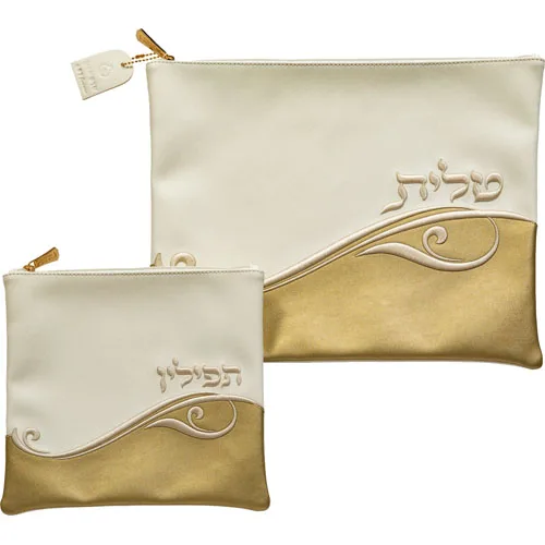 סט טלית תפילין רקמה בולטת, UK60047, ארט יודאיקה