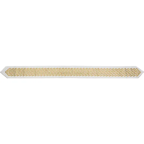 עטרה לטלית מהודרת 9x100 ס"מ עם אבנים, UK66942, ארט יודאיקה