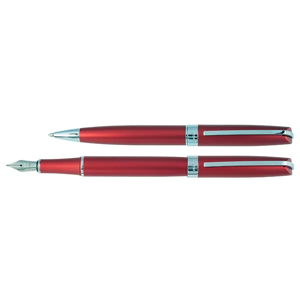 סדרת עט לג´נד אנודייז Legend Anodize אדום קליפס כרום, XP 805 זיאוס