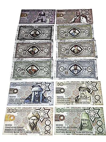 חבילת שטרות דמיוניים משנת 2019