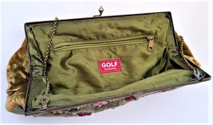 תיק ערב וינטג' GOLF accessories