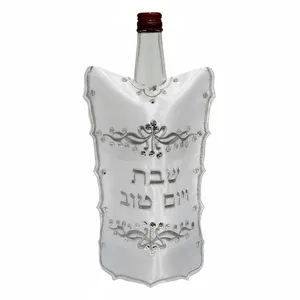 כיסוי לבקבוק יין סטן "עיטורים" 26 ס"מ, UK87533, ארט יודאיקה