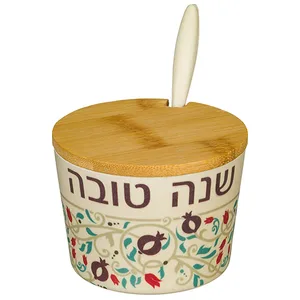 כלי לדבש מלמין "שנה טובה" - 6.5 ס"מ, UK49036, ארט יודאיקה