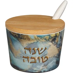 כלי לדבש מלמין "שנה טובה" - 6.5 ס"מ, UK81538, ארט יודאיקה
