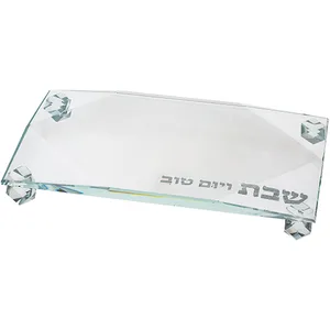 מגש קריסטל יהלום 23X13 ס"מ, UK82041, ארט יודאיקה
