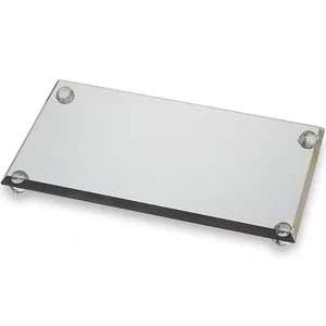 מגש קריסטל מהודר לפמוטים 23X13 ס"מ, UK82553, ארט יודאיקה