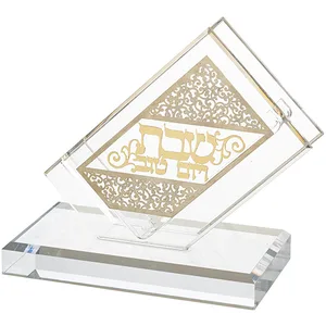 מחזיק גפרורים מאקריליק עם פלקטה 13X8 ס"מ, UK81097, ארט יודאיקה