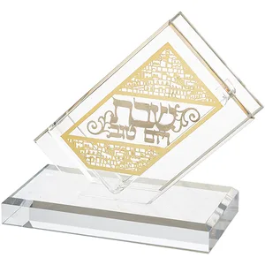 מחזיק גפרורים מאקריליק עם פלקטה 13X8 ס"מ, UK81098, ארט יודאיקה