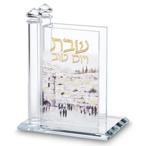 מעמד לגפרורים קריסטל הדפס ירושלים 1114 ס"מ, UK82951, ארט יודאיקה