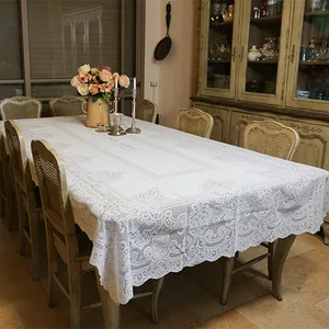 מפת שולחן מהודרת "שבת ויום טוב" 140X220 ס"מ, UK64717, ארט יודאיקה