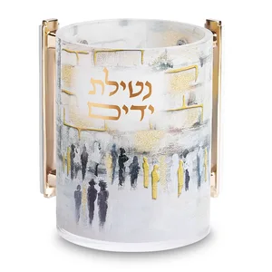 נטלה אקריליק עם הדפסה ירושלים 13 ס"מ, UK83634, ארט יודאיקה
