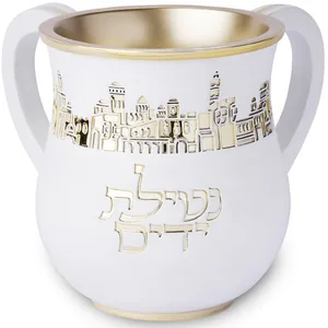 נטלה מהודרת מפולימר ציפוי זהב 14 ס"מ, UK82596, ארט יודאיקה