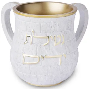 נטלה מהודרת מפולימר ציפוי זהב 14 ס"מ, UK82695, ארט יודאיקה