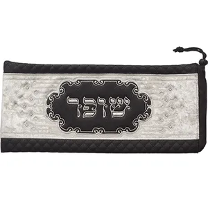 תיק לשופר מהודר דמוי עור עם רקמה 20X42 ס"מ, UK66999, ארט יודאיקה