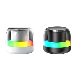 רמקול Bluetooth מעוצב עם תאורת אווירה RGB מתחלפת, 5398 זיאוס