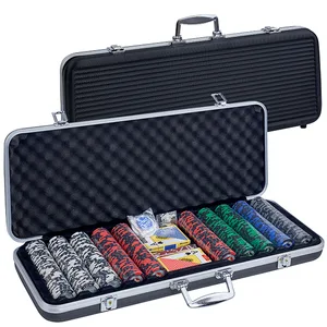 PRO POKER סט פוקר מקצועי 500 ציפים, 5098 זיאוס