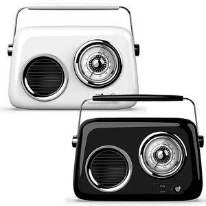 רדיו רטרו AM/FM RetroBeat Bluetooth Radio, 5152 זיאוס