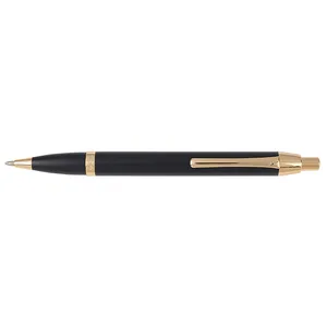 עט ניקו אנודייז Nikko Anodize כדורי שחור קליפס זהב, XP 839 זיאוס