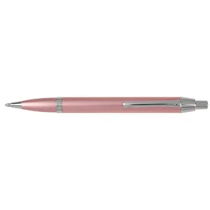 עט ניקו אנודייז Nikko Anodize כדורי ורוד קליפס כרום, XP 837 זיאוס