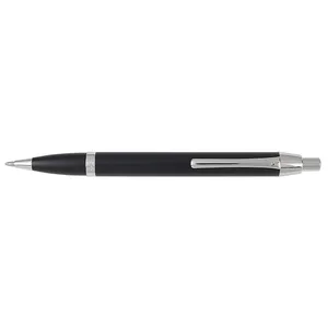 עט ניקו אנודייז Nikko Anodize כדורי שחור קליפס כרום, XP 836 זיאוס