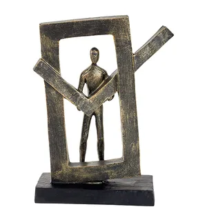 פסל אומנותי "ביצוע מושלם" מבית פסלי היוקרה "GRACIA GALLERY", 4933 זיאוס