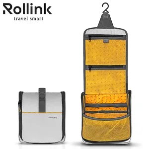 תיק כלי רחצה של מותג המזוודות החכמות Rollink, 1802 זיאוס