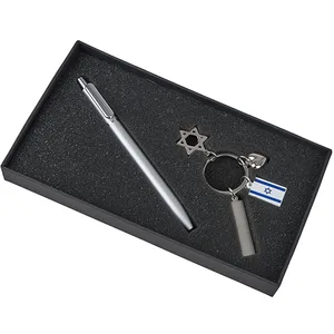 מארז מחזיק מפתחות לב / מגן דוד / דגל ישראל / לוחית + מקום לעט, 4781 זיאוס