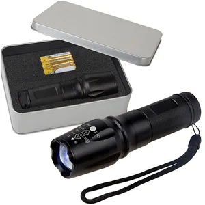 פנס מקצועי OPTO-LED בעוצמה 500 לומנס עם תאורת פוקוס משתנה במארז מתכתי, 4707 זיאוס