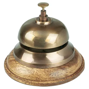 פעמון נחושת על בסיס עץ, 4214 זיאוס