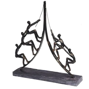 פסל אומנותי "עבודת צוות" מבית פסלי היוקרה "GRACIA GALLERY", 3487 זיאוס