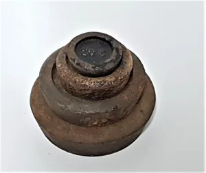 סט של ארבע משקולות ישנים