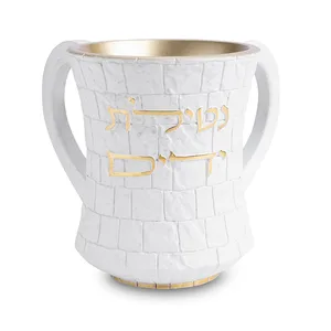 נטלה מהודרת מפולימר גוון בטון בז' 12.5 ס"מ, UK56159, ארט יודאיקה