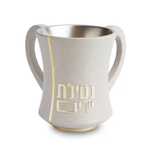 נטלה מהודרת מפולימר גוון בטון כהה 12.5 ס"מ, UK56038, ארט יודאיקה