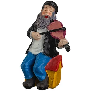 חסיד פוליריזן "כנר על ה" 10 ס"מ, UK40798, ארט יודאיקה